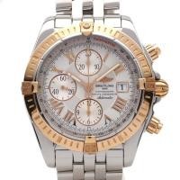 ราคา Breitling18K Rose Gold นาฬิกาผู้ชายกลไกอัตโนมัติ C13356 นาฬิกา Swiss Original (47506535223)