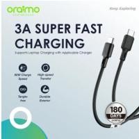 ราคา Oraimo สายชาร์จ Type C TO Type C รุ่นOCD-154CC Black 1.5เมตร (ของแท้ประกันศูนย์) (17599482294)