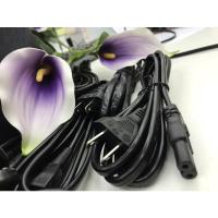 ราคา สาย AC Power สายไฟ 2 รู สายสีดำ อย่างดี AC 220-240v. (3848322378)