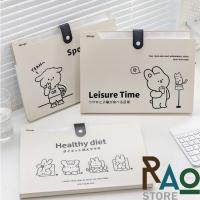 ราคา RAO Store แฟ้มใส่เอกสารแบบพกพา 8 ช่อง กระเป๋าใส่เอกสารพกพาสะดวก ใส่เอกสารได้ 8 ช่อง พลาสติกPPกันน้ำ (22949222211)