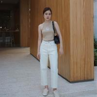 ราคา urban apparels | denim ep.6 in cream กางเกงยีนส์ทรง mom ผ้ายืดญี่ปุ่น (19887124563)