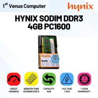 ราคา MEMORY RAM LAPTOP NB HYNIX DDR3 4GB SODIM PC12800 1600Mhz / MEM04-HYN (26387941167)