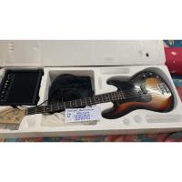 ราคา Cravis เบสไฟฟ้าพร้อมตู้แอมป์ ของเกือบใหม่ ทรง Fender Precision Bass (6218612650)
