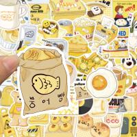 ราคา พร้อมส่งIKEA INS yellow Series sticker สติกเกอร์กันน้ำรูปแบบที่แตกต่างกัน JAPAN 50ชิ้น (27653286767)