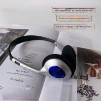 ราคา ✨หูฟังบลูทูธ ไร้สาย ครอบหู ดีไซน์วินเทจ HIFI เสียงรอบทิศ ใช้ได้กับ iPhone และมือถือทุกรุ่น พร้อมสาย AUX (42422771457)