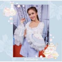 ราคา จั๊มกระต่ายแขนพองกางเกงขาสั้น S,L มือ2 (5345330561)