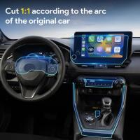 ราคา TPU Protective Film For Toyota RAV4 RAV 4 2024 2025 Car Interior Center Console Transparent Anti-sc (56506545883)