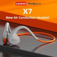 ราคา Original Lenovo X7 Air Conduction Headphone Wireless Bluetooth 5.3 Earphones Bone Conduction Sports Headset Outdoor EarH (24687667336)