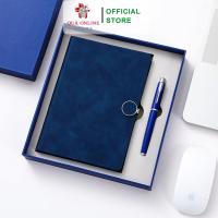 ราคา ชุดของขวัญ-สมุดโน๊ตหนังพรีเมี่ยมพร้อมปากกาลงนามและปลายปากกา-สีสุดหรูมากมาย (56652964206)
