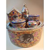 ราคา ✅️ชุดเชี่ยนหมากเบญจรงค์(ของเก่า)มีพระบรมฉายาลักษณ์รัชกาลที่ 5 (25185536355)