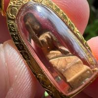 ราคา แม่นางกวักยุคต้นหลวงปู่บุญ วัดกลางบางแก้ว นครปฐม เนื้อไม้มงคล พร้อมเลี่ยมทองคำแท้ (24486405123)