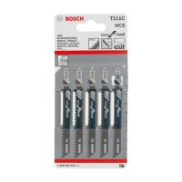 ราคา BOSCH ใบเลื่อยจิ๊กซอว์ตัดไม้ รุ่น T111C / 2608630033 (5 ใบ/แพค) (26181027505)