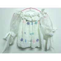 ราคา เสื้อมือ2 สีขาวลูกไม้ (4917734749)