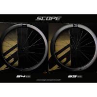 ราคา New!! ล้อจักรยานเสือหมอบ SCOPE SPORT SERIES DISC ล้อคาร์บอน รุ่น S4 ขนาด 45mm. และ S5 ขนาด 55mm. (12443789559)
