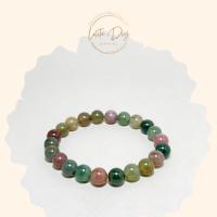 ราคา สร้อยข้อมือ Jasper อินเดียธรรมชาติ ลูกปัดกลม 8 มม. – สร้อยข้อมือ Balanced Energy & Peace (55956124970)
