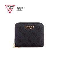 ราคา GUESS กระเป๋าผู้หญิง รุ่น SG850037 LAUREL SLG SMALL ZIP AROUND สีดำ กระเป๋าสตางค์ (16659115820)