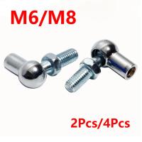 ราคา 2 ชิ้น/4 ชิ้น M6/M8 Universal แก๊ส Strut Connectors Rod End Fitting Ball Joint วาล์วกระทู้หัวสําหรับรถด้านหน้า Bonnet ด้านหลัง Boot เฟอร์นิเจอร์ (29076686303)