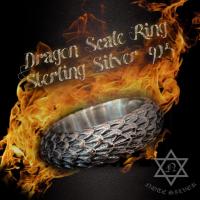 ราคา แหวนเงินแท้ เกล็ดมังกร Sterling Silver 925 NSRG2890 (11081274554)