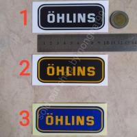 ราคา 1 สติ๊กเกอร์แต่งรถ OHLINS 3.7x9.8cm. งานตัดแปะ (7333846366)