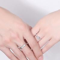 ราคา แหวนคู่แบบเปิดสุดไฮเอนด์ แหวนเพชรทรงกรงเล็บหกชั้นสุดประณีต (27540636798)