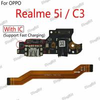 ราคา สําหรับ OPPO Realme 5i C3 ชาร์จพอร์ต USB Charger Dock Board ไมโครโฟนไมโครโฟนหลัก Flex เมนบอร์ดเชื่อมต่อ Flex เปลี่ยนชิ้นส่วน (26339778930)