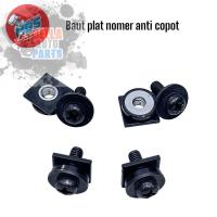 ราคา ขายทั้งหมด สลักเกลียวป้ายทะเบียนป้องกันการถอดสําหรับรถจักรยานยนต์รถยนต์ไขควง (24591707500)