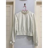 ราคา Jaspal เสื้อแขนยาว เอวจั๊ม ซิปหลังsize|xs อก36:ยาว18นิ้ว (25550165017)