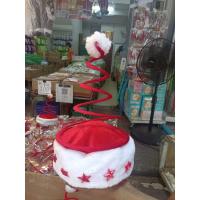 ราคา หมวกคริสต์มาส หมวกสปริงดึ๊กดิก มี2แบบ มีไฟ ไม่มีไฟ(ราคา/1ใบ) (29318190108)