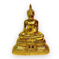 ราคา พระศรีศากยมุนี หรือ หลวงพ่อพระหยกขาว ศิลปะราชสมัยโก้นบอง เรซิ่นแต่งสี ขนาด ฐาน 7 นิ้ว สูง 9 นิ้ว เข้าพิธีพุทธาภิเษกแล้ว (26300849323)