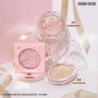 ราคา Dream Castle Highlighter Sivanna Colors HF5080 ไฮไลท์ ใช้ทาให้ผิวดูฉ่ำวาว ช่วยเน้นใบหน้าให้ดูมีมิติ เนื้อละเอียด (20207082163)