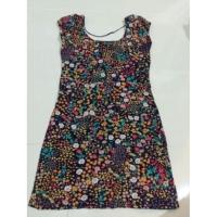 ราคา Zara TRF เดรสผ้ายืดลายดอกไม้น่ารัก ไซส์ S (1423411889)