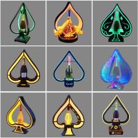 ราคา ที่วางขวดเหล้าLED KTV(พร้อมส่ง)ที่วางไวน์ต่างประเทศที่วางแชมเปญที่มีสีสันวิบวับเหมาะสำหรับร้านเหล้าและสถานบันเทิง (24730571249)