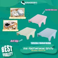 ราคา FOLDABLE SHOE BOX / SHOES RACK / SHOES STRICKER ORGANIZER (48856198500)