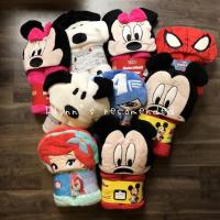 ราคา สินค้าพร้อมส่ง** Disney Blanket [Mickey Mouse] size 100*130 ผ้าห่ม Disney สามารถสวมตรงหัวแล้วเอาผ้ามาห่อตัวได้เลย (1691787279)