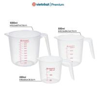 ราคา ชุดถ้วยตวงบัณฑิตพลาสติก Viet Nhat 3 ชิ้น 250ml, 500ml, 1000ml (43905943205)