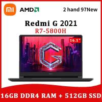 ราคา Xiaomi Redmi Gแล็ปท็อป2022 AMD R7 5800H 16G DDR4 512GB SSD RTX 3050Ti 3060 GPUโน้ตบุ๊ค144Hz 16.1 นิ้วFull HDหน้าจอเกมคอมพิวเตอร์ 95 ใหม่ (18965424072)