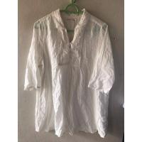 ราคา เสื้อเชิ้ตแขนสามส่วน สีขาว (29783317285)