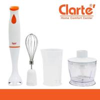 ราคา Clarte' เครื่องปั่นมือถือ รุ่น FMX021T (3 IN 1) เครื่องปั่นอเนกประสงค์ รับประกัน 1 ปี ปั่น ผสมอาหาร บดสับ (5955862988)