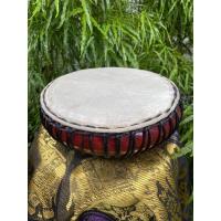 ราคา Gold กลองรำมะนา คาดเชือก หนังวัว ขนาดหน้ากลอง 7 นิ้ว (25227237726)