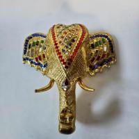 ราคา หัวช้าง หัวช้างไม้ฉำฉา หัวช้างไม้แกะสลัก สีทอง ขนาด 10 นิ้ว หัวช้างไทย หัวช้างมงคล หัวช้างแขวนผนัง หัวช้างแกะสลัก (9076722506)