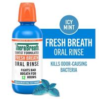 ราคา TheraBreath Fresh Breath Oral Rinse Icy Mint 473ml (44125755232)