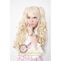 ราคา วิกทวินเทลลอน twintail lolitaโลลิต้า สีบลอนด์ (563763825)