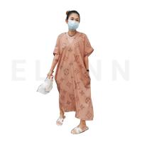 ราคา LV​ ​ เดรสหลุยส์​ ผ้าไหม​พิมพ์ลายนำเข้า (10045748964)