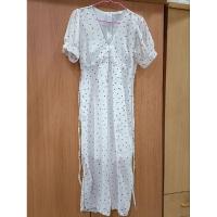 ราคา จั้มสูทสีขาว ลายหัวใจ ซิปหลัง มีซับใน ไซส์ S-M (17596694111)