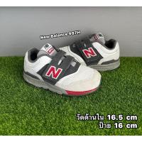 ราคา รองเท้าเด็กมือสองสภาพดี นุ่ม เบา New Balance 997H 16 cm (26560143308)