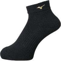 ราคา Mizuno Volleyball Wear Short Socks V2MX8001 Black x Gold 27-29 (43576702839)