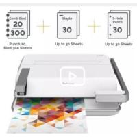 ราคา เครื่องเข้าเล่ม 3 in 1 Fellowes รุ่น Lyra (เจาะรู,เย็บกระดาษ,เข้าเล่มกระดูกงู) (12767192935)