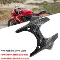 ราคา CB 650R CBR 650R Carbon Fiber Motorcycle Front Fuel Gas Tank Cover Guard Protector Fit For Honda CB (41628728794)