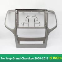 ราคา Car DVD Player frame for Jeep Grand Cherokee 2008-2012 9 inch navigation panel car radio frame Andr (40778495256)