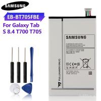 ราคา 100% Original แท็บเล็ตแบตเตอรี่ EB-BT705FBC EB-BT705FBE สำหรับ Samsung GALAXY Tab S 8.4 SM-T700 SM-T705 T705แบตเตอรี่แท้ (19246443473)